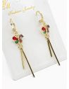 ARETES RODIO MARCA XUPING MICROCIRCONES /YSX