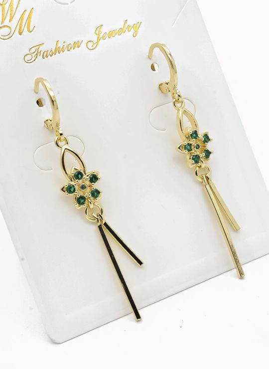 ARETES RODIO MARCA XUPING MICROCIRCONES /YSX
