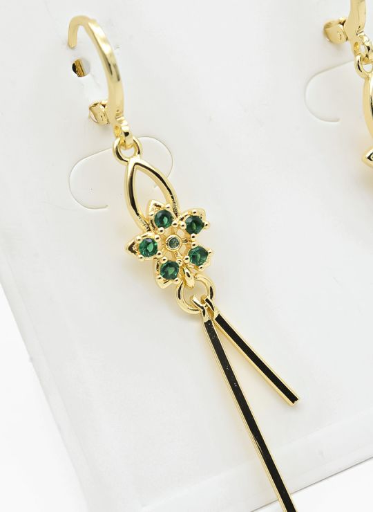 ARETES RODIO MARCA XUPING MICROCIRCONES /YSX