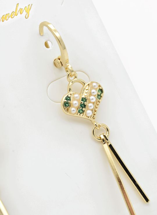 ARETES RODIO MARCA XUPING MICROCIRCONES /YSX