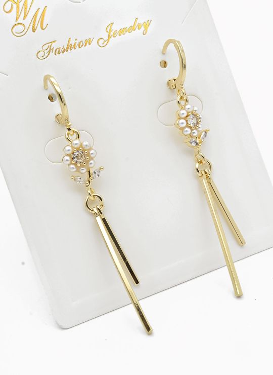 ARETES RODIO MARCA XUPING MICROCIRCONES /YSX
