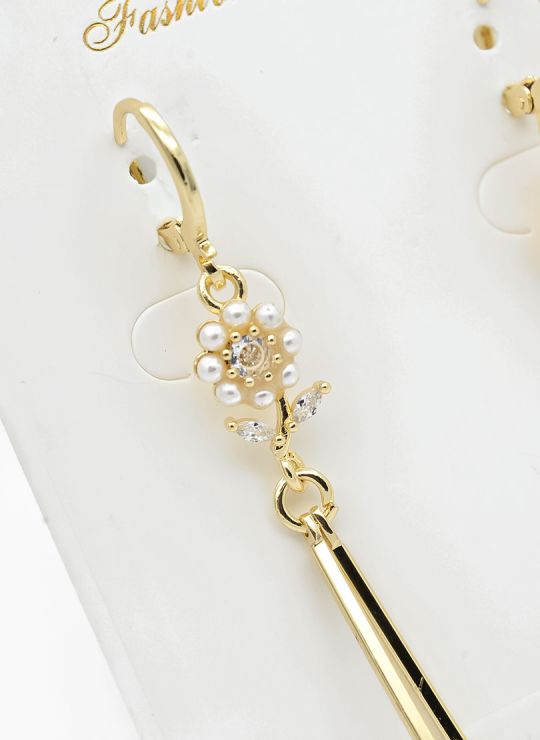 ARETES RODIO MARCA XUPING MICROCIRCONES /YSX