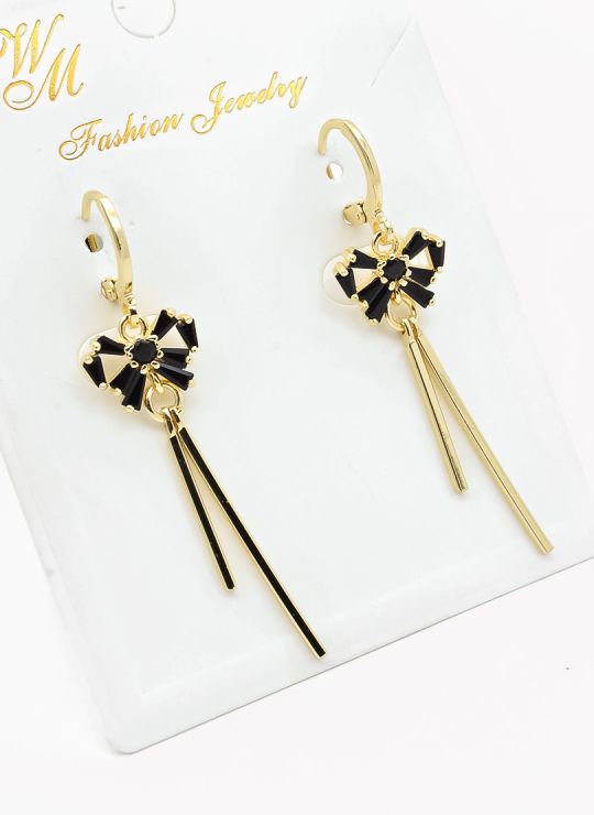 ARETES RODIO MARCA XUPING MICROCIRCONES /YSX