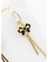 ARETES RODIO MARCA XUPING MICROCIRCONES /YSX