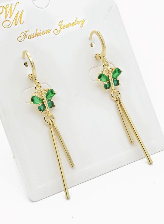 ARETES RODIO MARCA XUPING MICROCIRCONES /YSX