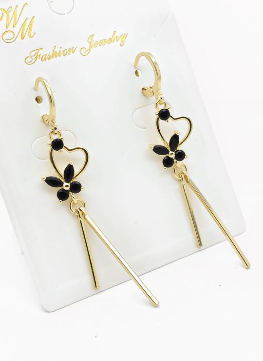ARETES RODIO MARCA XUPING MICROCIRCONES /YSX
