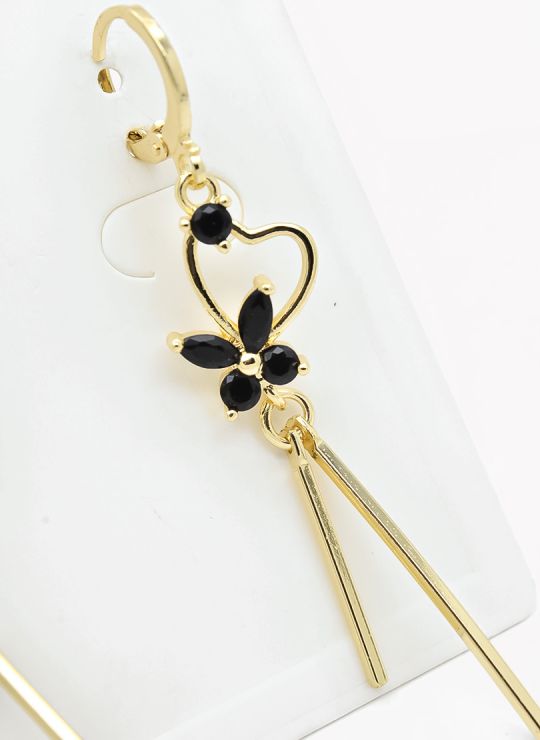 ARETES RODIO MARCA XUPING MICROCIRCONES /YSX