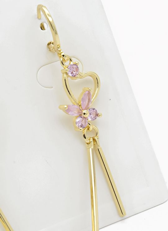 ARETES RODIO MARCA XUPING MICROCIRCONES /YSX