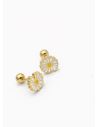 ARETES RODIO MARCA XUPING MICROCIRCONES /YSX