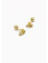 ARETES RODIO MARCA XUPING MICROCIRCONES /YSX