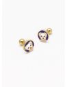 ARETES RODIO MARCA XUPING MICROCIRCONES /YSX