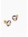 ARETES RODIO MARCA XUPING MICROCIRCONES /YSX
