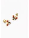 ARETES RODIO MARCA XUPING MICROCIRCONES /YSX