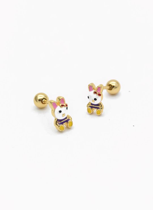 ARETES RODIO MARCA XUPING MICROCIRCONES /YSX