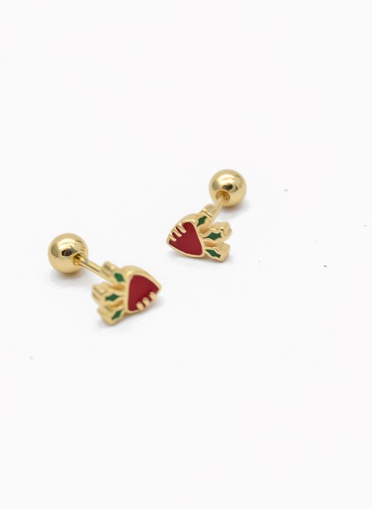 ARETES RODIO MARCA XUPING MICROCIRCONES /YSX