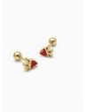 ARETES RODIO MARCA XUPING MICROCIRCONES /YSX