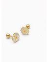 ARETES RODIO MARCA XUPING MICROCIRCONES /YSX