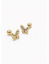 ARETES RODIO MARCA XUPING MICROCIRCONES /YSX