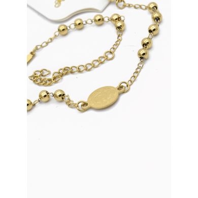 PULSERA COMBINADA EN ACERO INOXIDABLE 316L