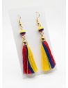 ARETES BISUTERIA BORLAS MICROCIRCONES /YSX