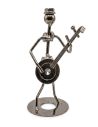 ADORNO METALICO ESPECIAL MUSICO PARA ESCRITORIO 16CMS 