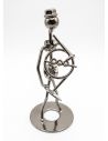 ADORNO METALICO ESPECIAL MUSICO PARA ESCRITORIO 16CMS 