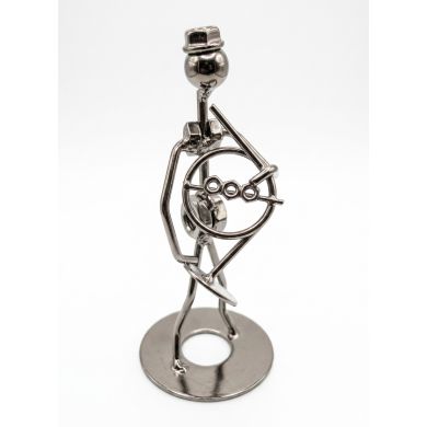 ADORNO METALICO ESPECIAL MUSICO PARA ESCRITORIO 16CMS 