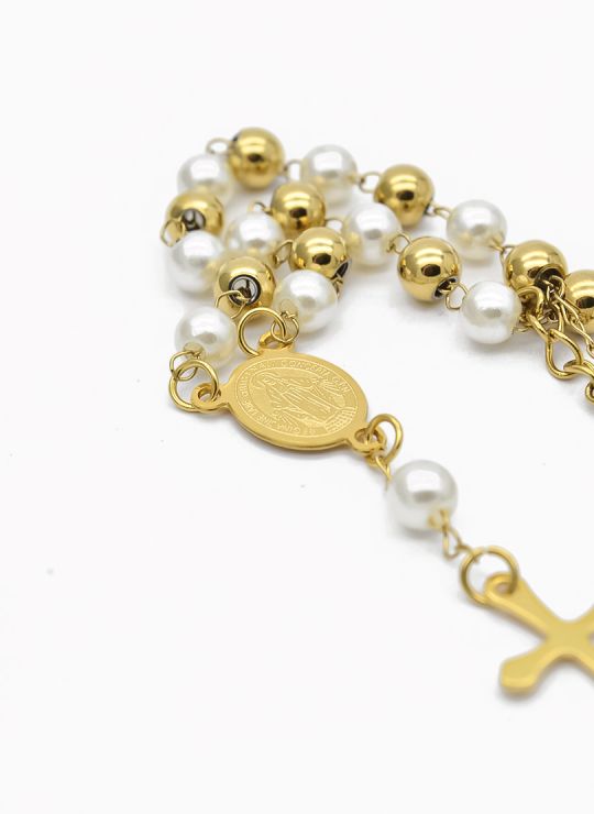 PULSERA COMBINADA EN ACERO INOXIDABLE 316L