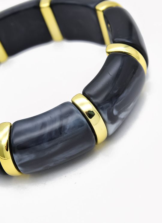 PULSERA / BRAZALETE EN RODIO CON MICROCIRCONES