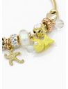 PULSERA TIPO PANDORA BRAZALETE EN RODIO CON MICROCIRCONES