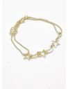 PULSERA / BRAZALETE EN RODIO CON MICROCIRCONES