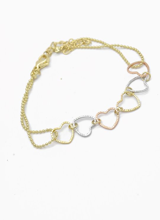 PULSERA / BRAZALETE EN RODIO CON MICROCIRCONES
