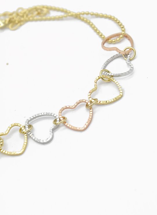 PULSERA / BRAZALETE EN RODIO CON MICROCIRCONES