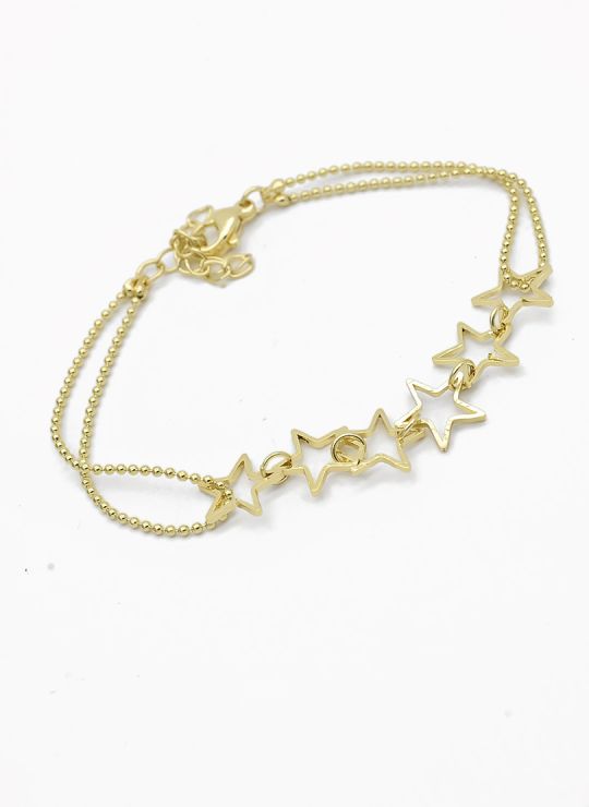 PULSERA / BRAZALETE EN RODIO CON MICROCIRCONES