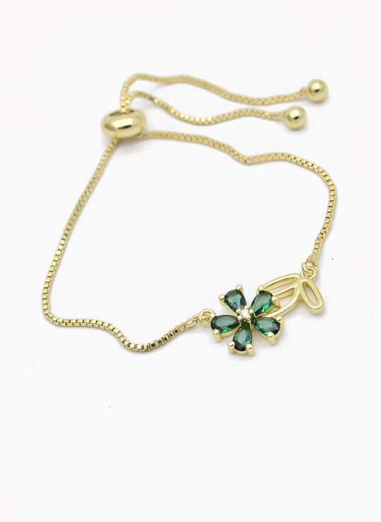 PULSERA / BRAZALETE EN RODIO CON MICROCIRCONES