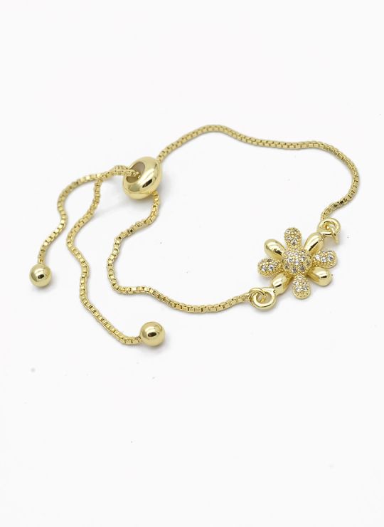 PULSERA / BRAZALETE EN RODIO CON MICROCIRCONES