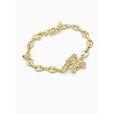 PULSERA / BRAZALETE EN RODIO CON MICROCIRCONES