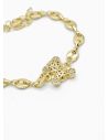 PULSERA / BRAZALETE EN RODIO CON MICROCIRCONES