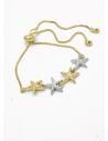 PULSERA / BRAZALETE EN RODIO CON MICROCIRCONES