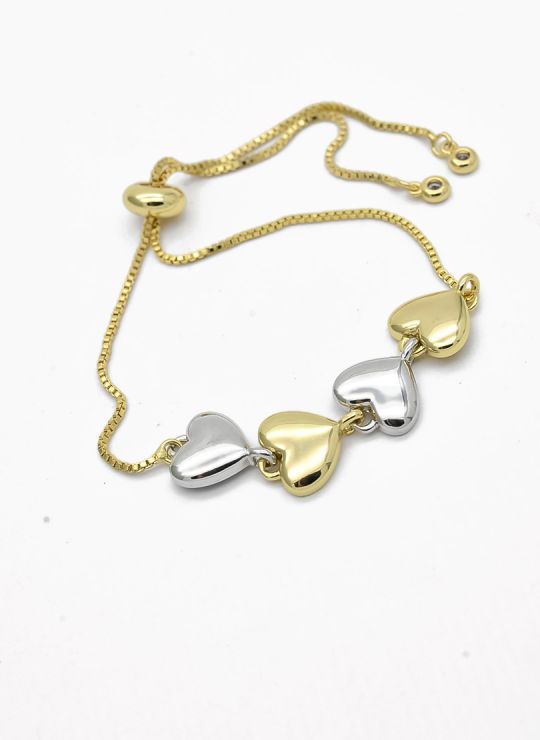 PULSERA / BRAZALETE EN RODIO CON MICROCIRCONES
