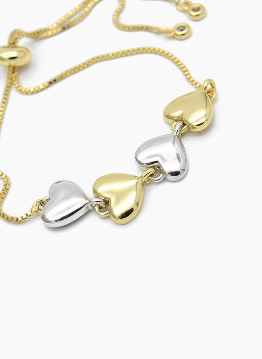 PULSERA / BRAZALETE EN RODIO CON MICROCIRCONES