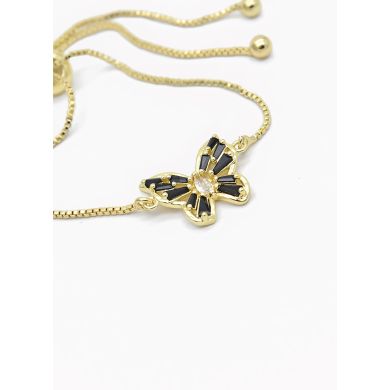 PULSERA / BRAZALETE EN RODIO CON MICROCIRCONES