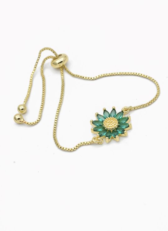 PULSERA / BRAZALETE EN RODIO CON MICROCIRCONES