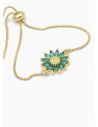 PULSERA / BRAZALETE EN RODIO CON MICROCIRCONES