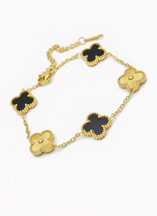 PULSERA / BRAZALETE EN RODIO CON MICROCIRCONES