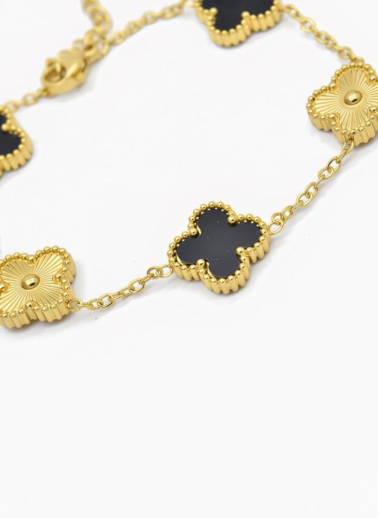PULSERA / BRAZALETE EN RODIO CON MICROCIRCONES