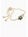 PULSERA / BRAZALETE EN RODIO CON MICROCIRCONES