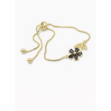PULSERA / BRAZALETE EN RODIO CON MICROCIRCONES