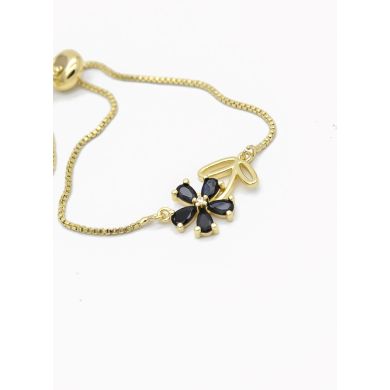 PULSERA / BRAZALETE EN RODIO CON MICROCIRCONES