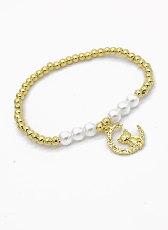 PULSERA / BRAZALETE EN RODIO CON MICROCIRCONES